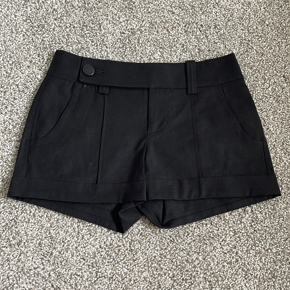 Black Bebe shorts
